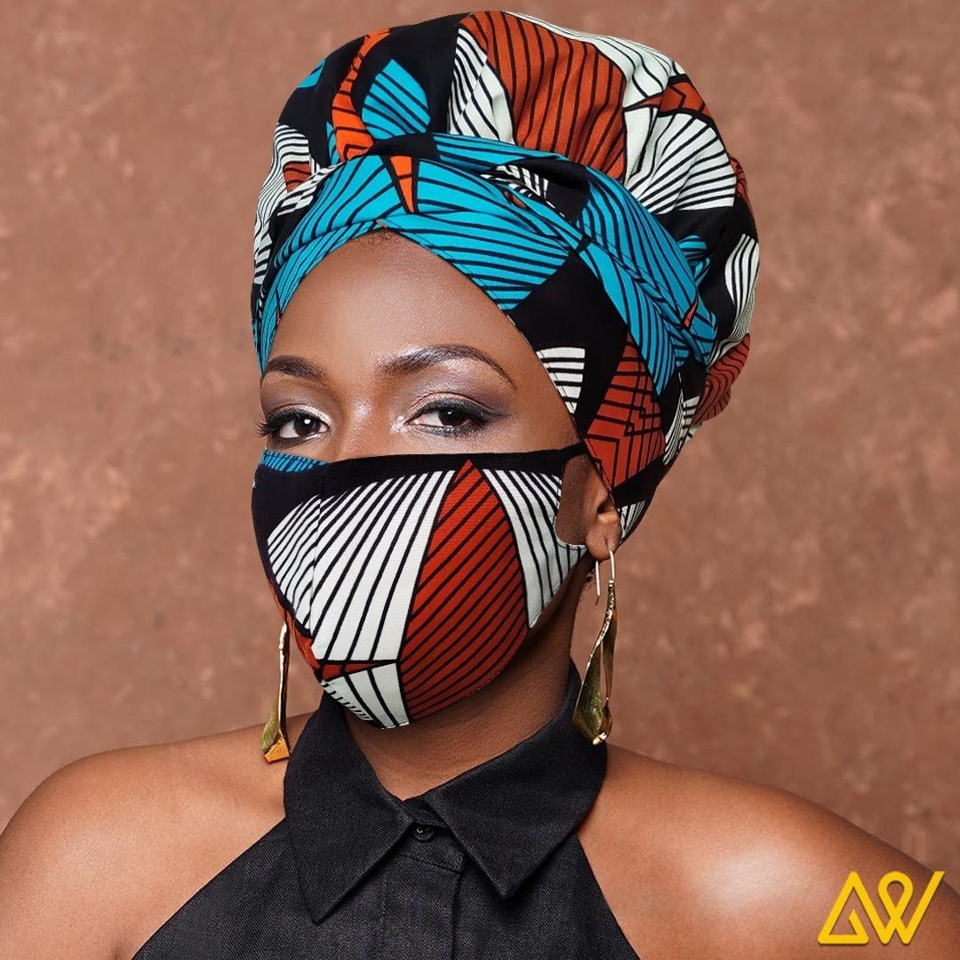 Face cover with Satin Lining- K1870