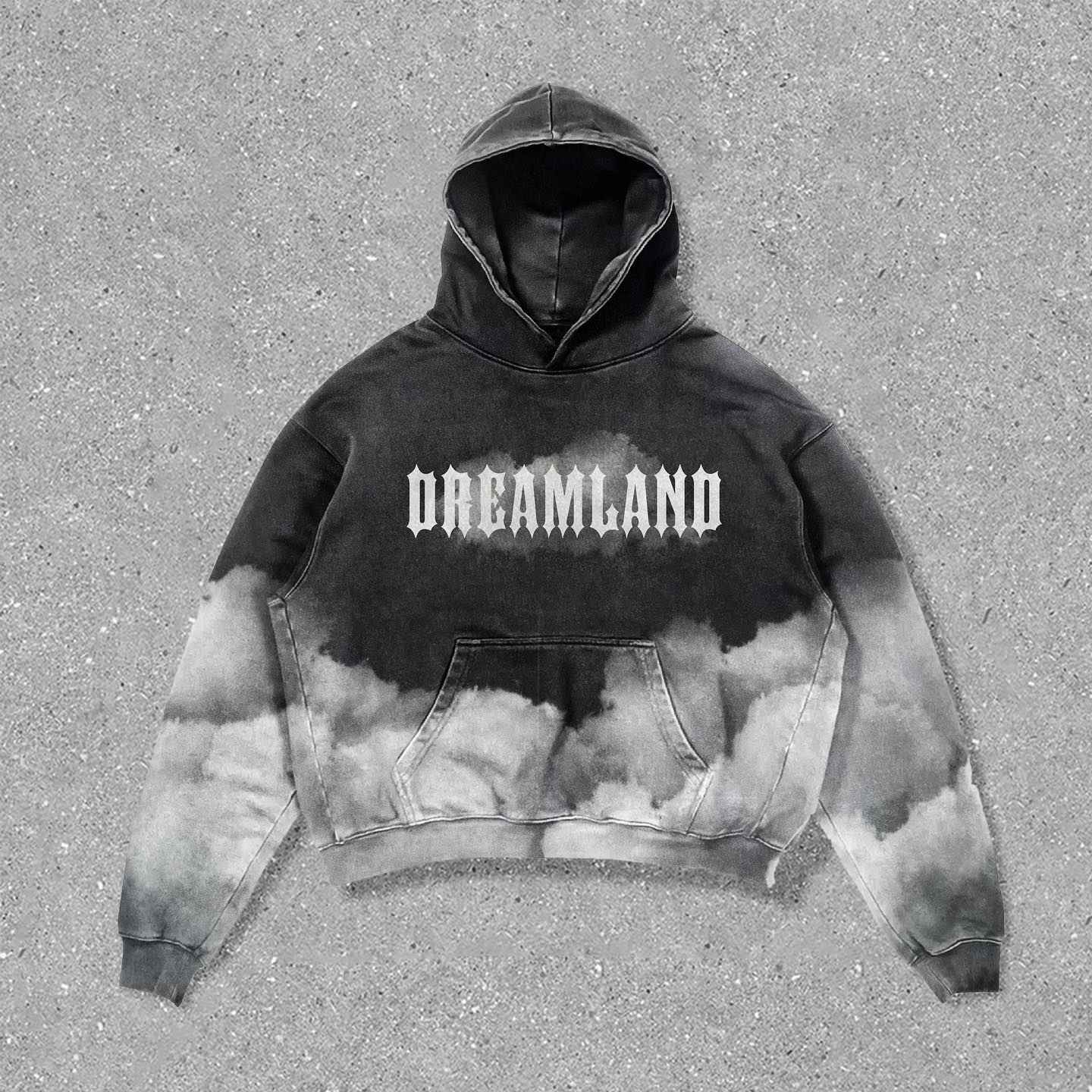 Stylish and personalized retro oversized hoodie
