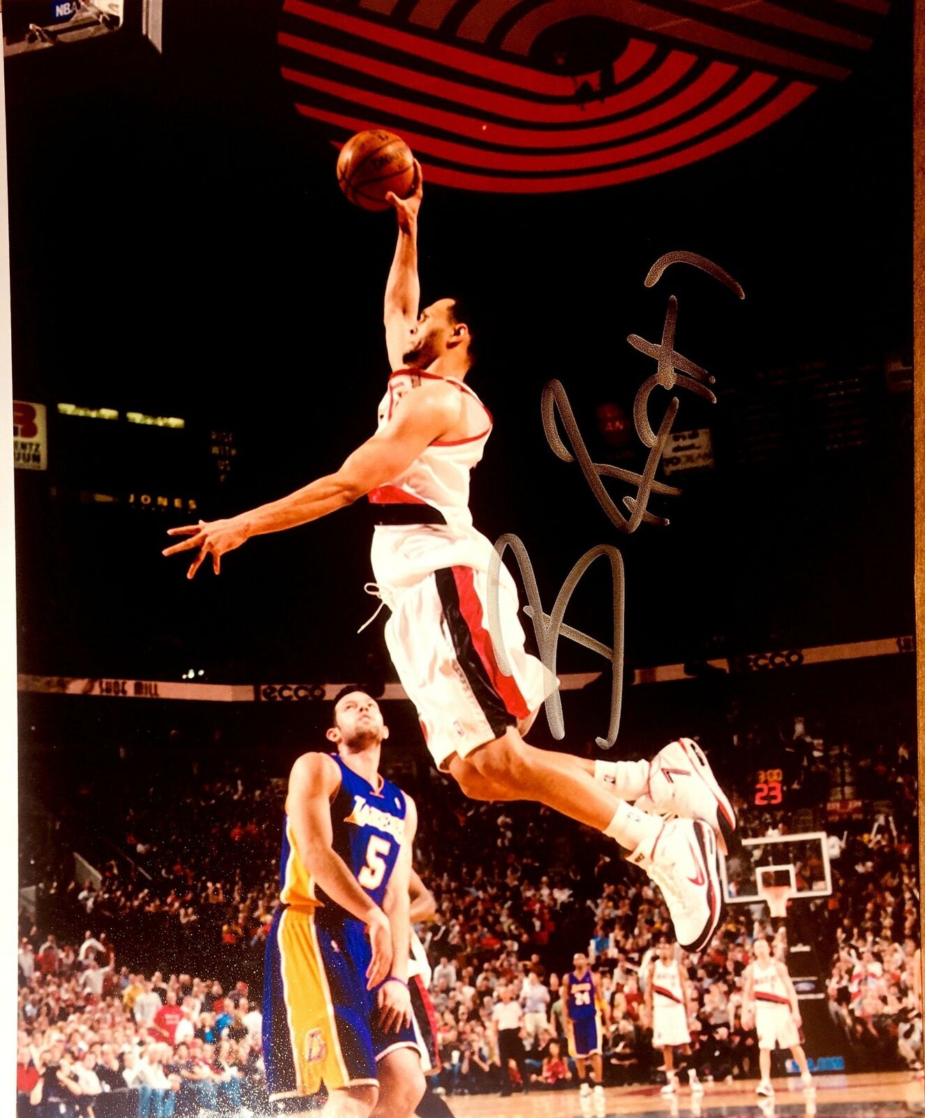 Brandon Roy Signed 8x10 Photo Poster painting Portland Trailblazers Washington Huskies Autograph