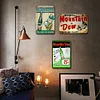 3PCS Drink Mountain Dew Soda - Metal Tin Signs Set(8*12Inch/12*16Inch) - Bar