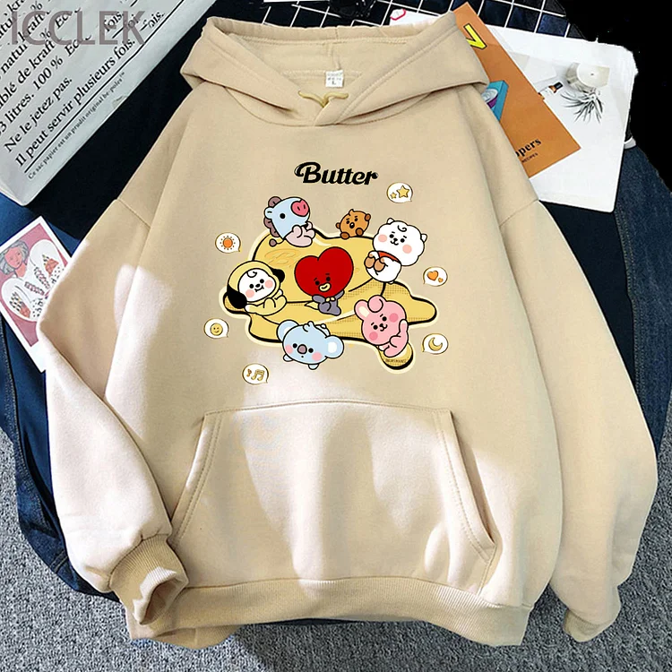 BT21 Baby Butter Candy Color Hoodie