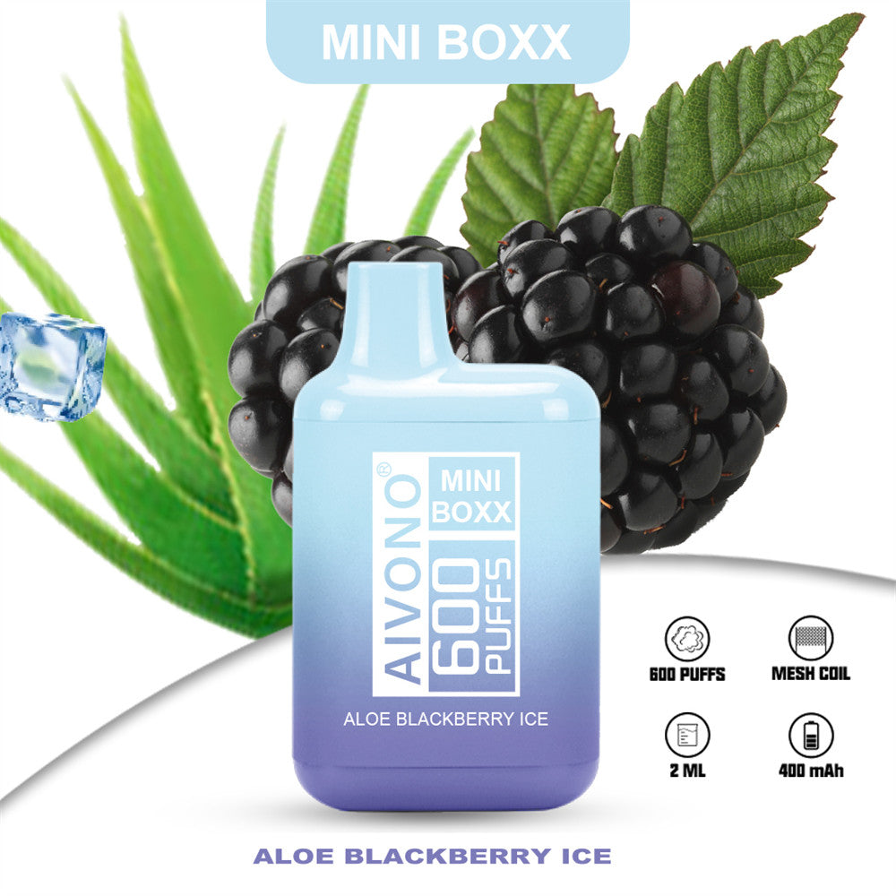 AIVONO MINI BOXX 600Puffs Disposable Vape Wholesale AIVONO CTYVape