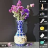 Wooden Vase Solid Mosaic Art Handmade Pasting Material Pack DIY Creative Decoration Kit