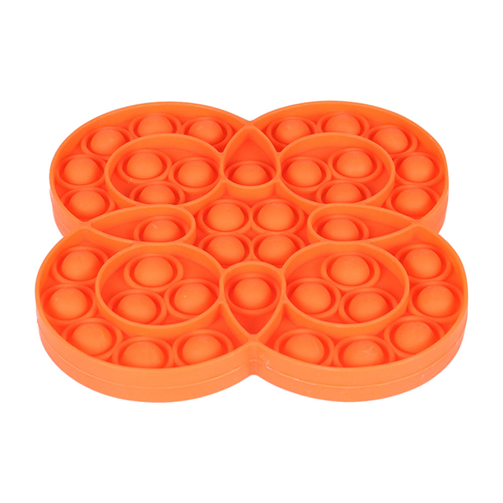 

Plate Shaped - Pop It Fidget Toy, Orange, 501 Original