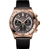 Breitling Watch Chronomat B01 42 Anthracite Rubber