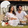 Cute Basket Bag Pattern Template—With Tutorial