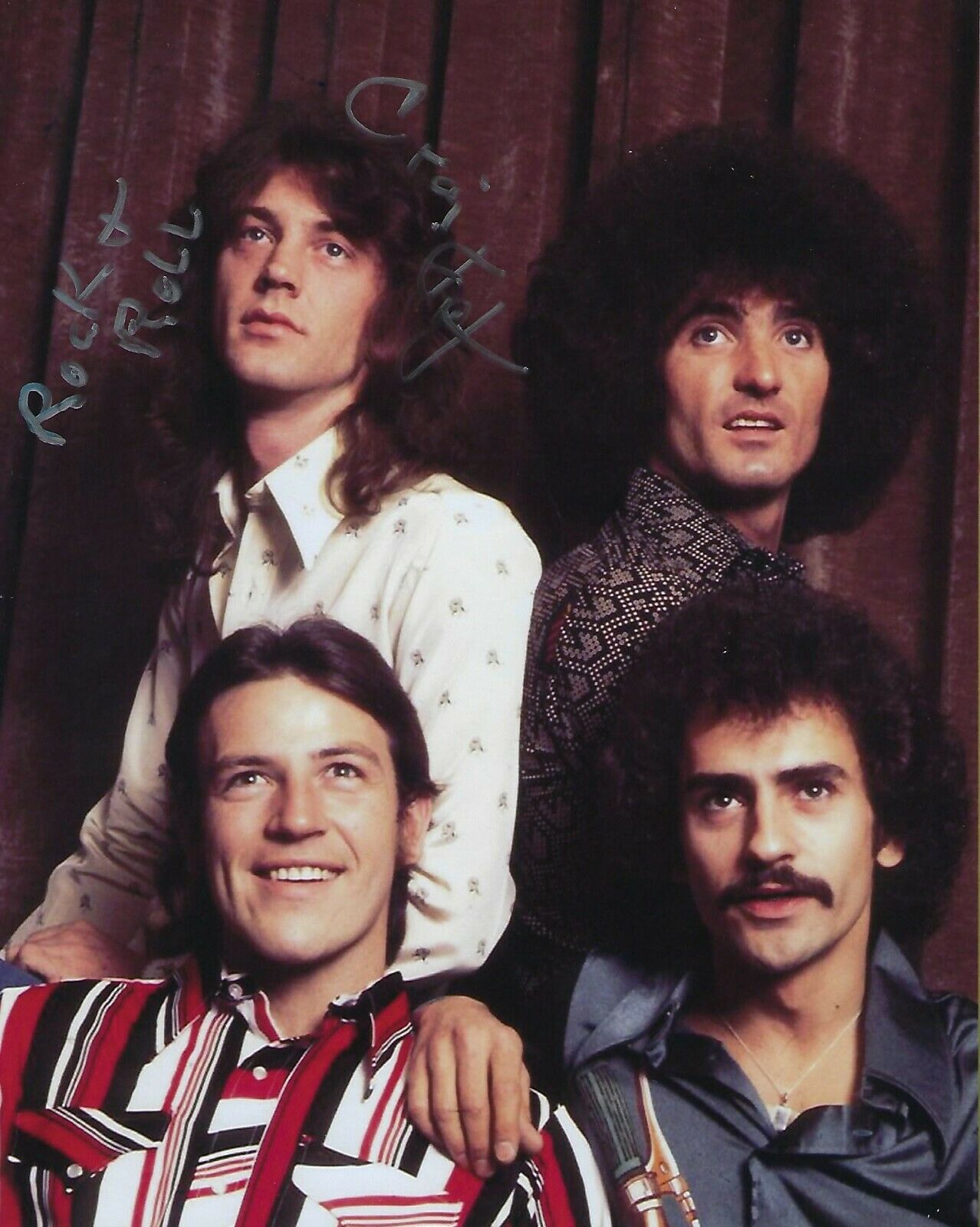 GFA Grand Funk Railroad Band * CRAIG FROST * Signed 8x10 Photo Poster painting C4 COA