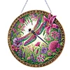 (US Only)Dragonfly 2D Flat DIY Diamond Painting Set Diamond Art Pendant Home Wall Decor