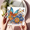 6pcs DIY Schmetterling Diamant Kunst Grußkarten für Festivals und Feiern