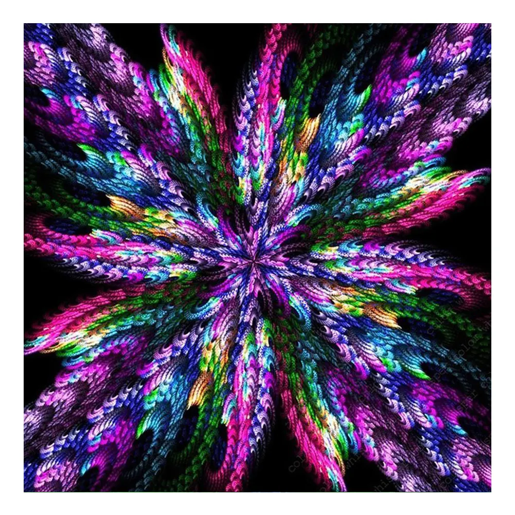 DIY Paint By Number 40*40cm - Kaleidoscope