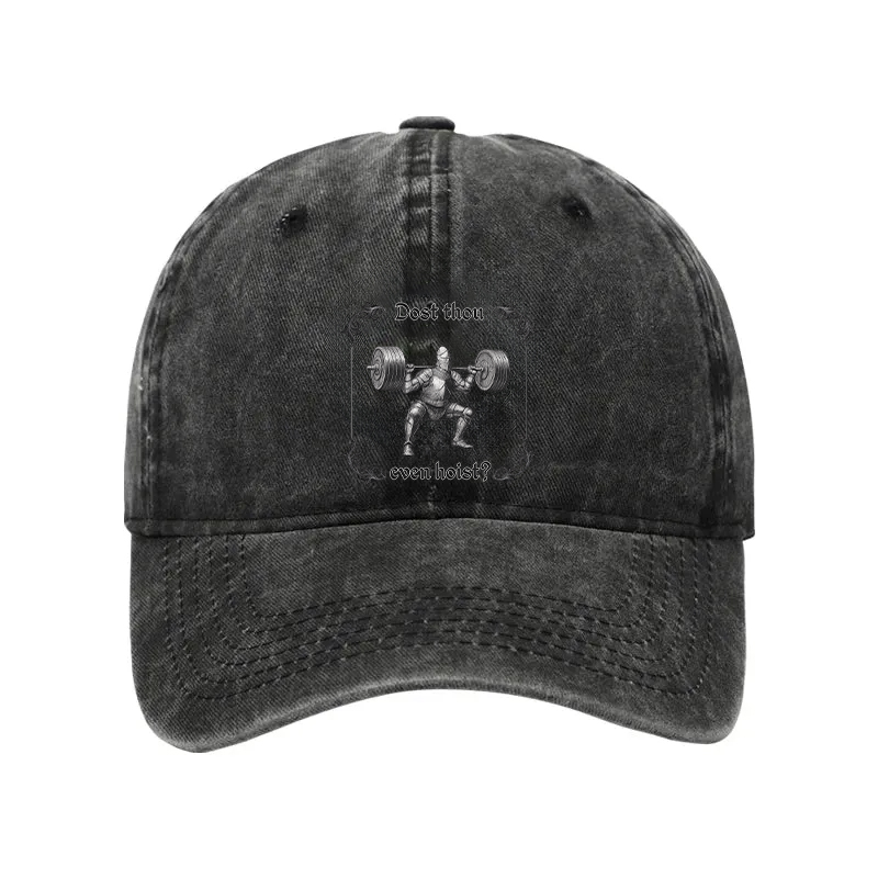 Comstylish Dost Thou Even Hoist Washed Cap