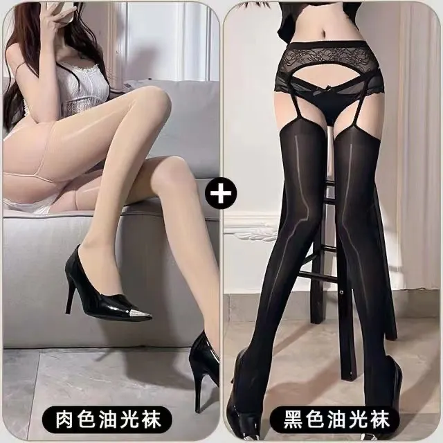 Churchf Lace Sling Horse Oil Sister Sling High Stockings Sexy Pure Lace Sling Stockings