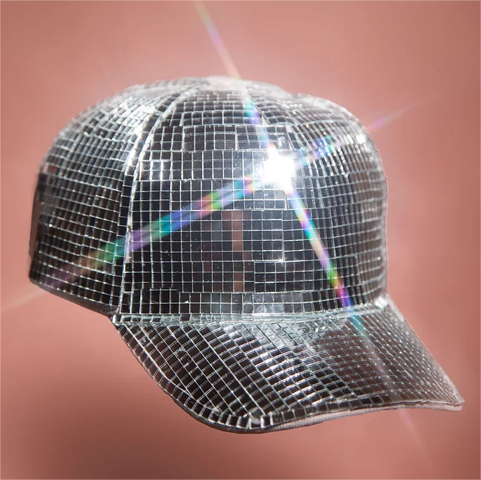 Disco ball Mirror Hat - Diamonds【Buy 2 get free shipping&Box packing】