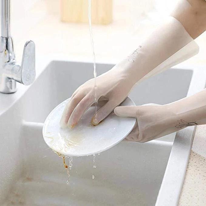 Anti-Cutting Rubber Dishwashing Gloves