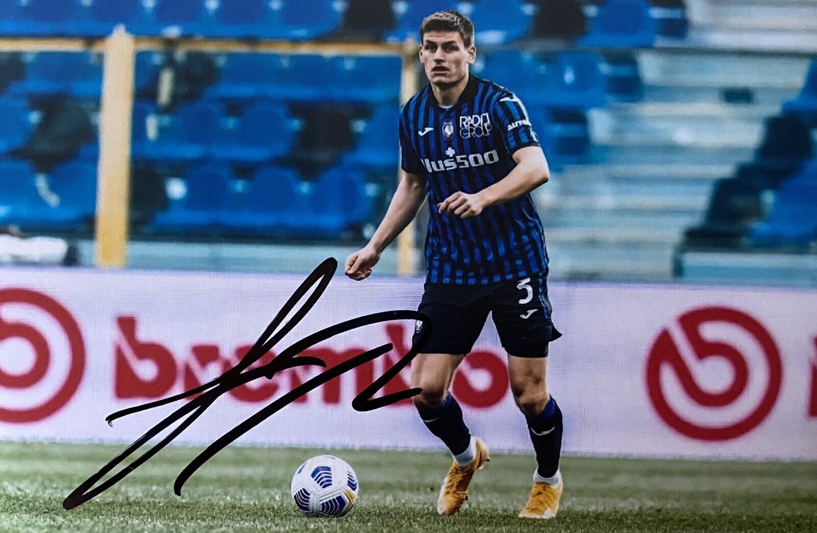 Joakim M?hle Genuine Hand Signed Atalanta B.C. 6X4 Photo Poster painting