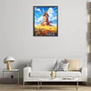 Diamond Painting -DIY Round Drill Mountain Windmill(40x50cm)
