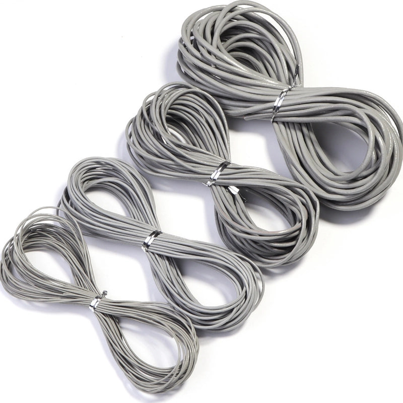 1 Piece Minimalist Solid Color Leather Rope Jewelry Accessories