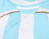 2006 Retro Argentina National Team Home Jersey 1:1 Thai Quality Kids Size Kids Size