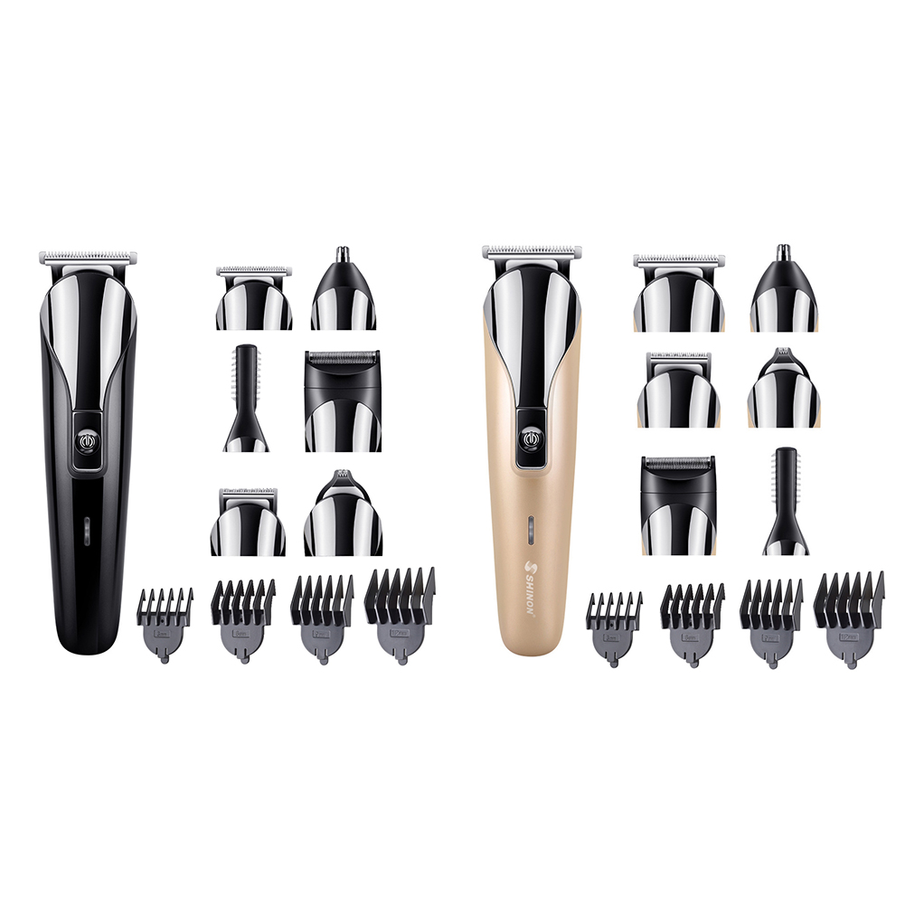 

6 in 1 USB Multifunction Hair Clipper Oil Head Engraving Push Shears Cutter, Gold, 501 Original