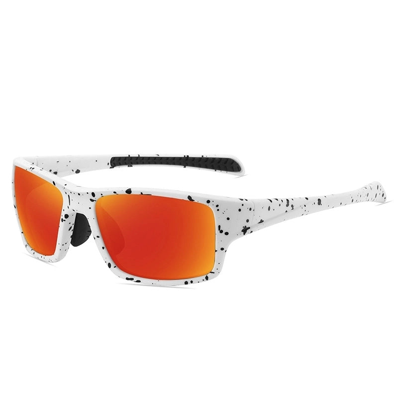 Original Design Solid Color Tac Square Full Frame Sports Sunglasses
