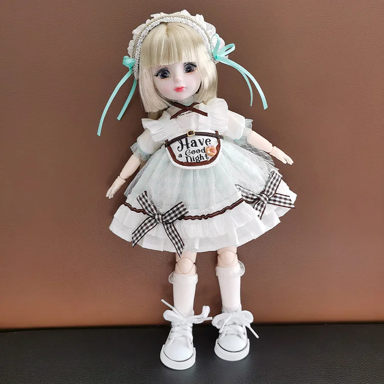 2024新作 可愛い 本体+服+シューズ 誕生日 プレゼント 子供 関節人形玩具