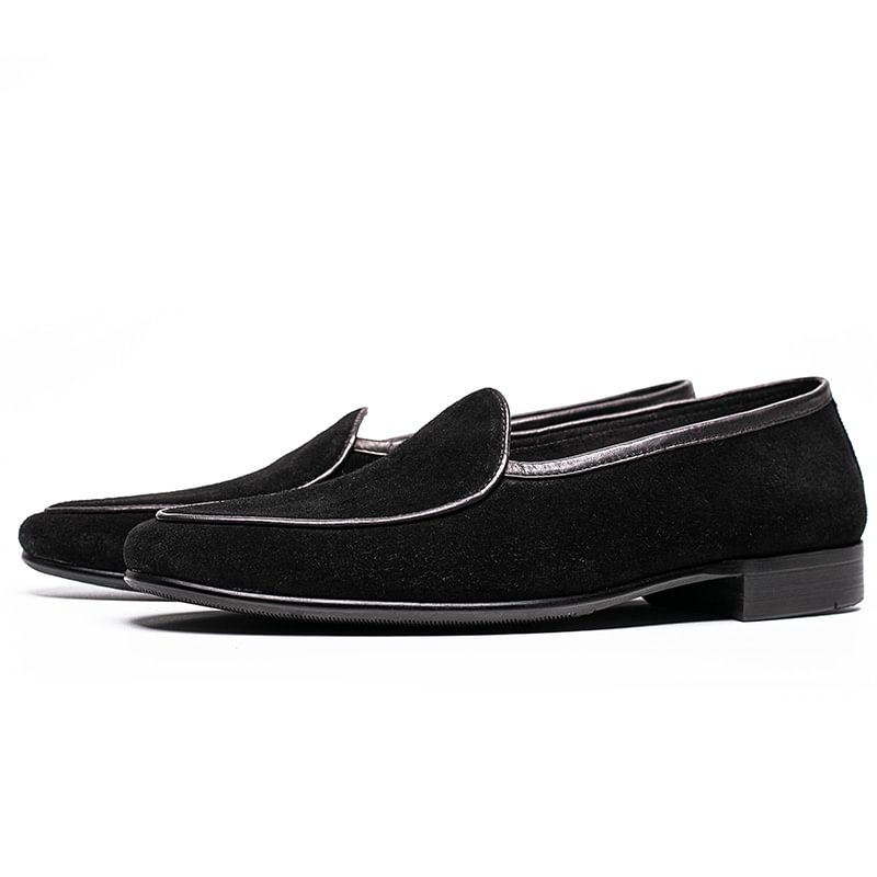 THE IAN LOAFER SHOE IN BLACK