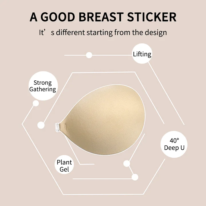 Magic Stick-On Invisible Bra Vest  | Seamless Strapless Bra for Women