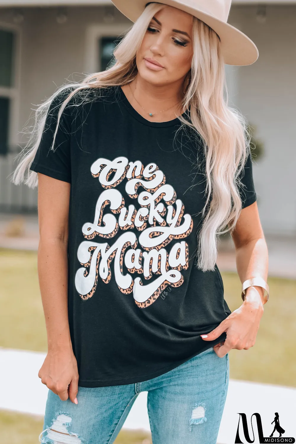 MidiSono - One Lucky Mama Tee