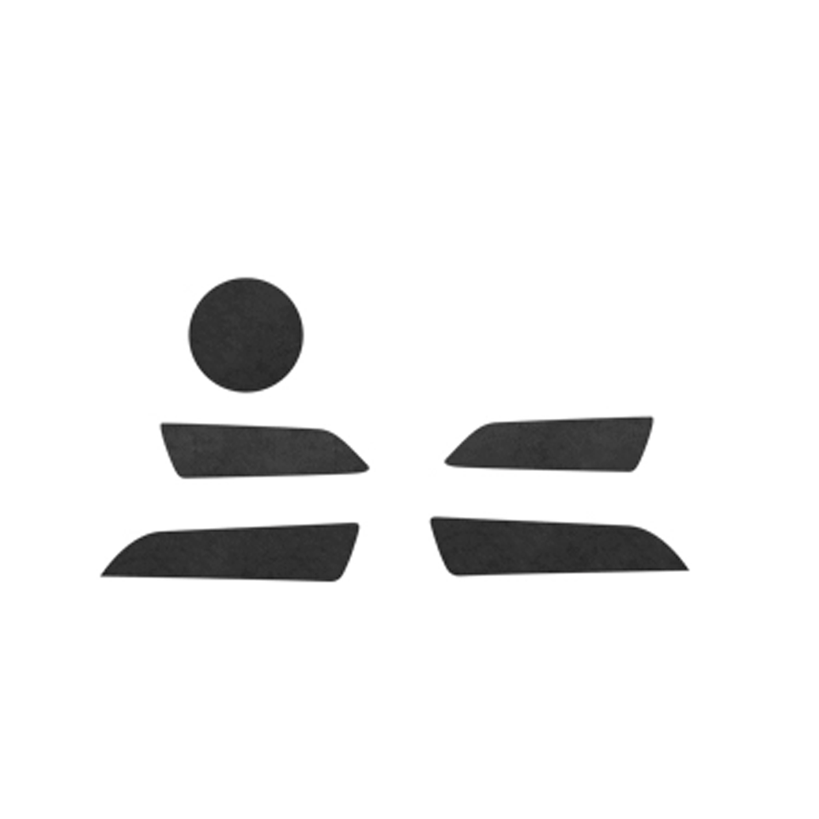 Seat Button Decal Cover-TeslaN
