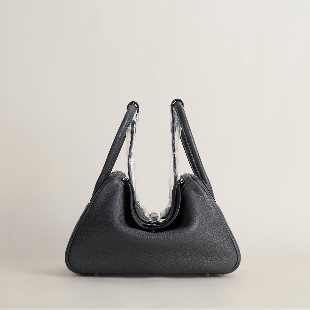 Lindy 26cm Clemence leather H0 Gris misty&nbsp; PHW