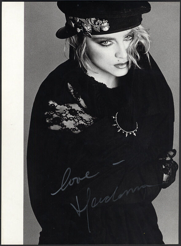 MADONNA Signed Photo Poster paintinggraph - Pop Star Singer / Vocalist - preprint