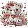 DIY Special Shaped Drill Diamond Painting Kit Framed - Cute Bear