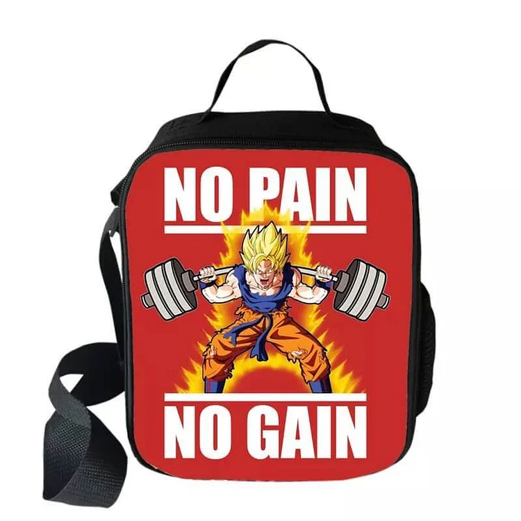 Mayoulove Dragon Ball Goku #9 Lunch Box Bag Lunch Tote For Kids-Mayoulove