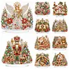 DIY Special Shape Diamond Painting Desk Ornament Xmas Decor Kit