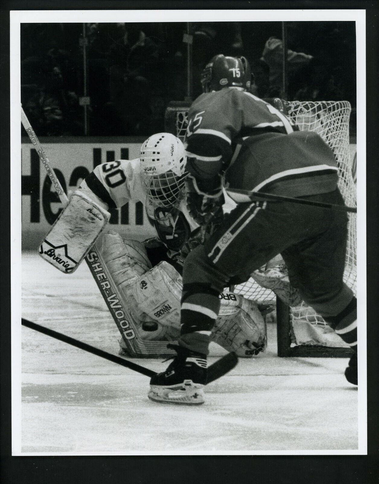 Tommy Soderstrom 1995 Press Original Photo Poster painting by Bob Olen New York Islanders