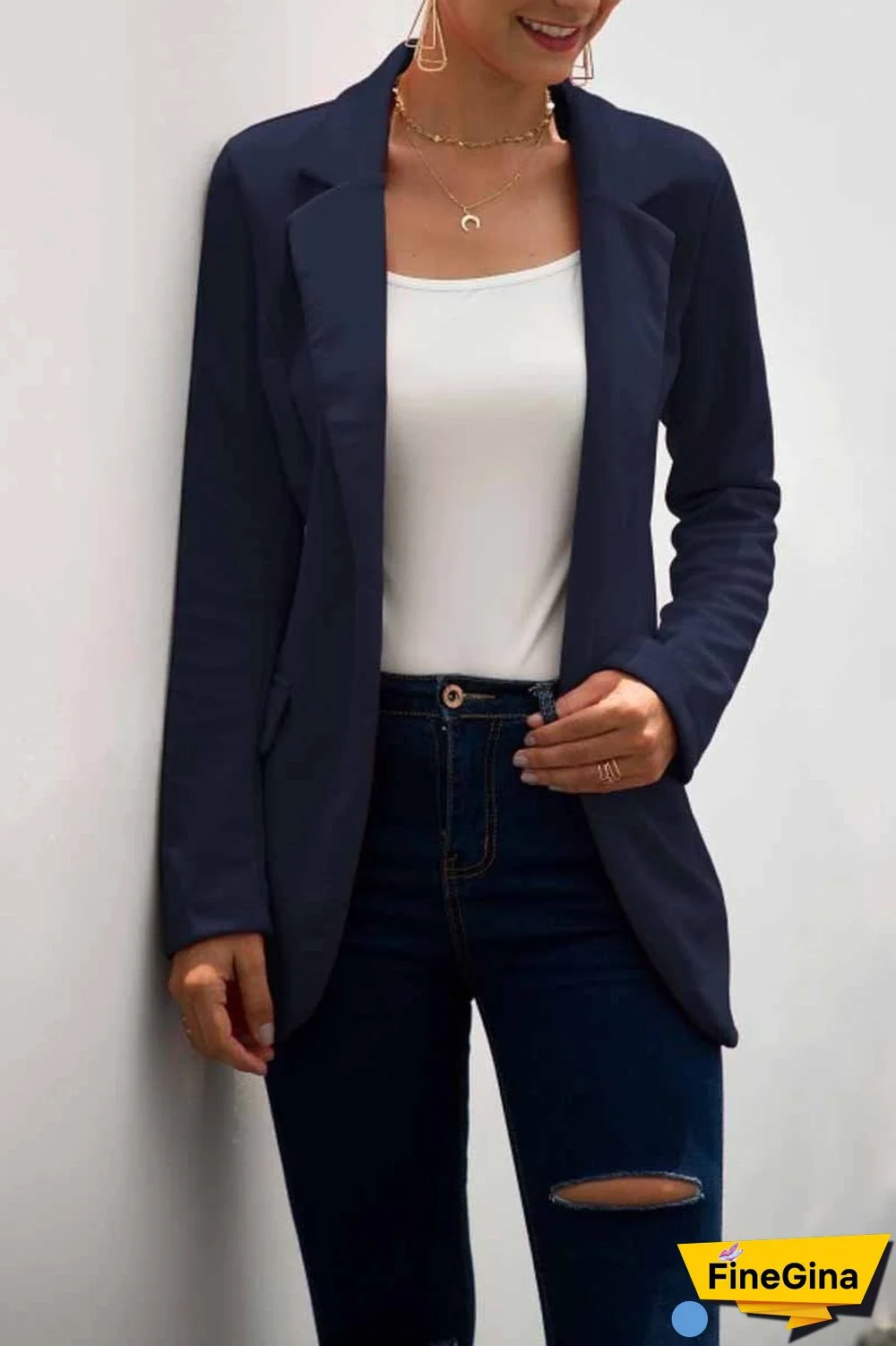 Simple Design OL Style Suit 3 Colors