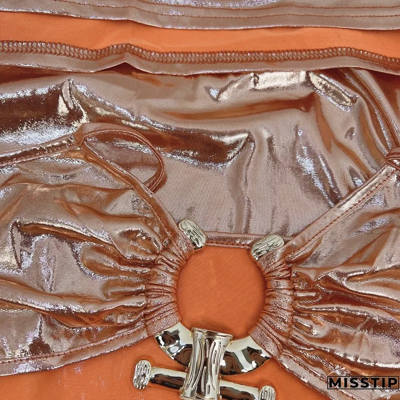 Women Summer Sexy Cutout Strap Dress