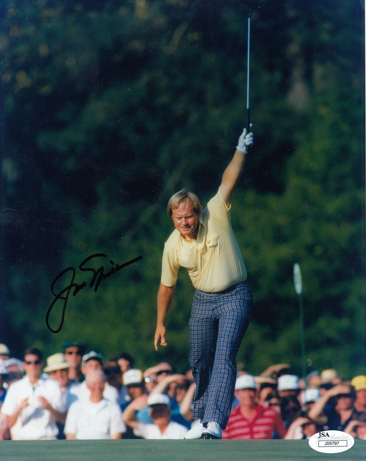 Jack Nicklaus #2 8x10 Signed 8x10 Photo Poster painting W/JSA Certification Golf 090918