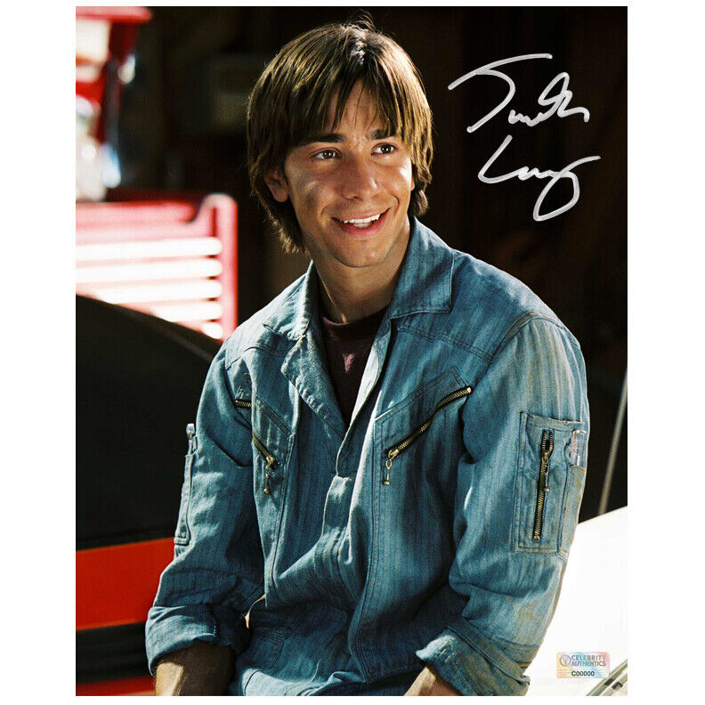 Justin Long Autographed Herbie Fully Loaded 8x10 Photo Poster painting