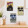 (US Only)3Pcs Vintage Blues Brothers Metal Tin Sign 2D Metal Wall Art Poster 30x40cm