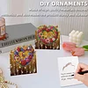 8PCS DIY Diamond Art Greeting Cards Xmas Congratulations Cards & Gifts (Heart)