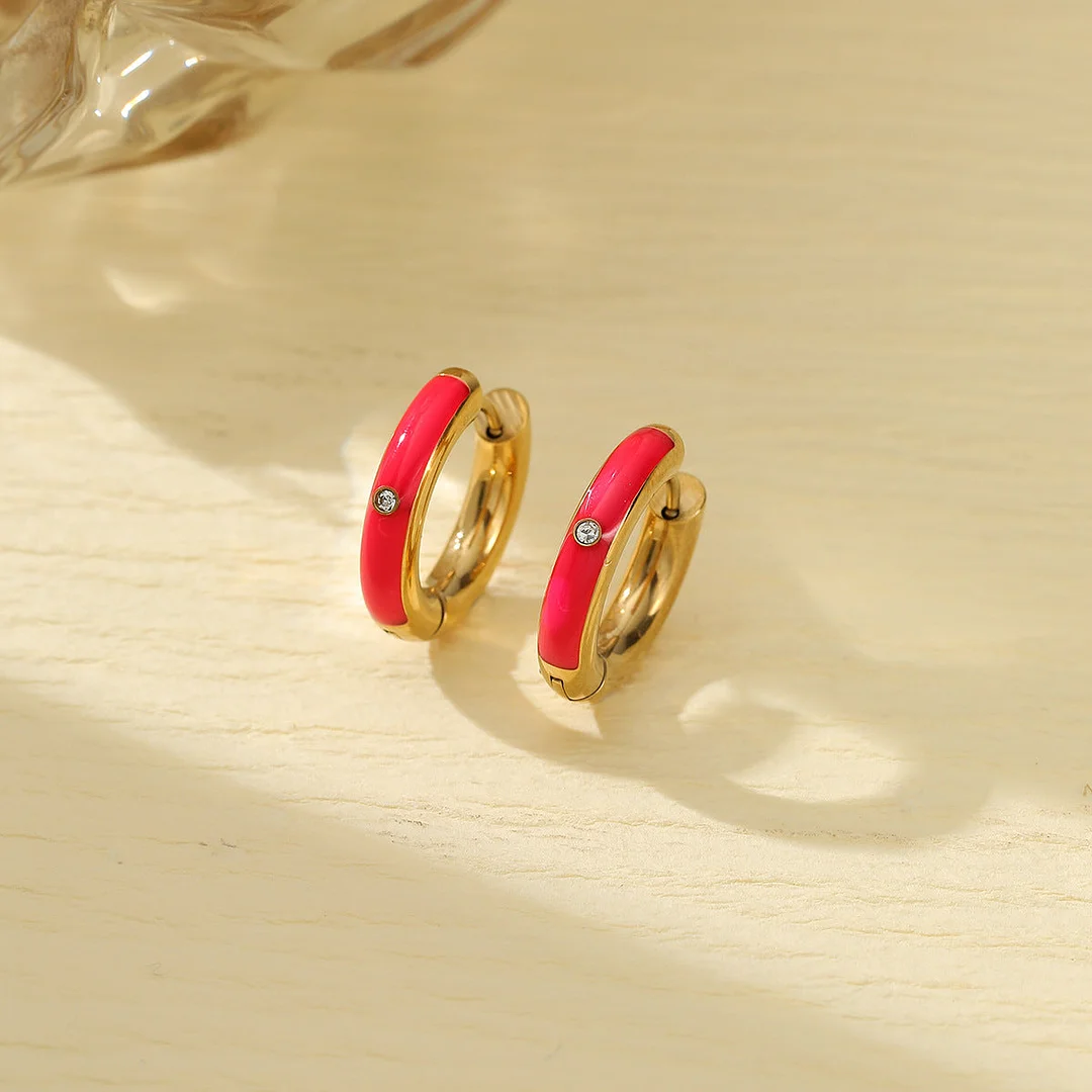 Simple Round Earrings