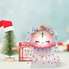Marine Animal Special Shaped Diamond Painting Tabletop Ornaments Kit (Jellyfish)