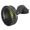 F402 Car Truck Fan with Suction Cup USB Powered 3-Speed Dashboard Desk Fan