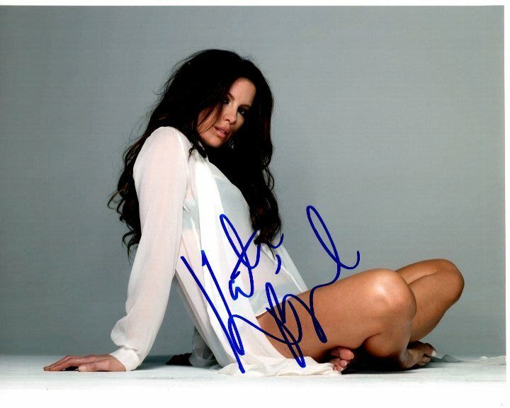 KATE BECKINSALE Signed Autographed Photo Poster painting