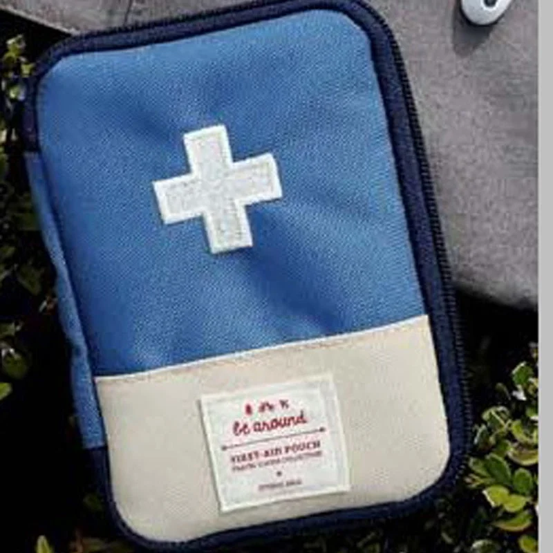 Portable travel medicine bag, medicine bag, household first aid small medicine bag, emergency bag medicine storage