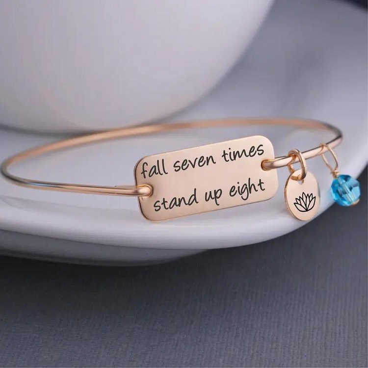 Stand Up Eight Bangle