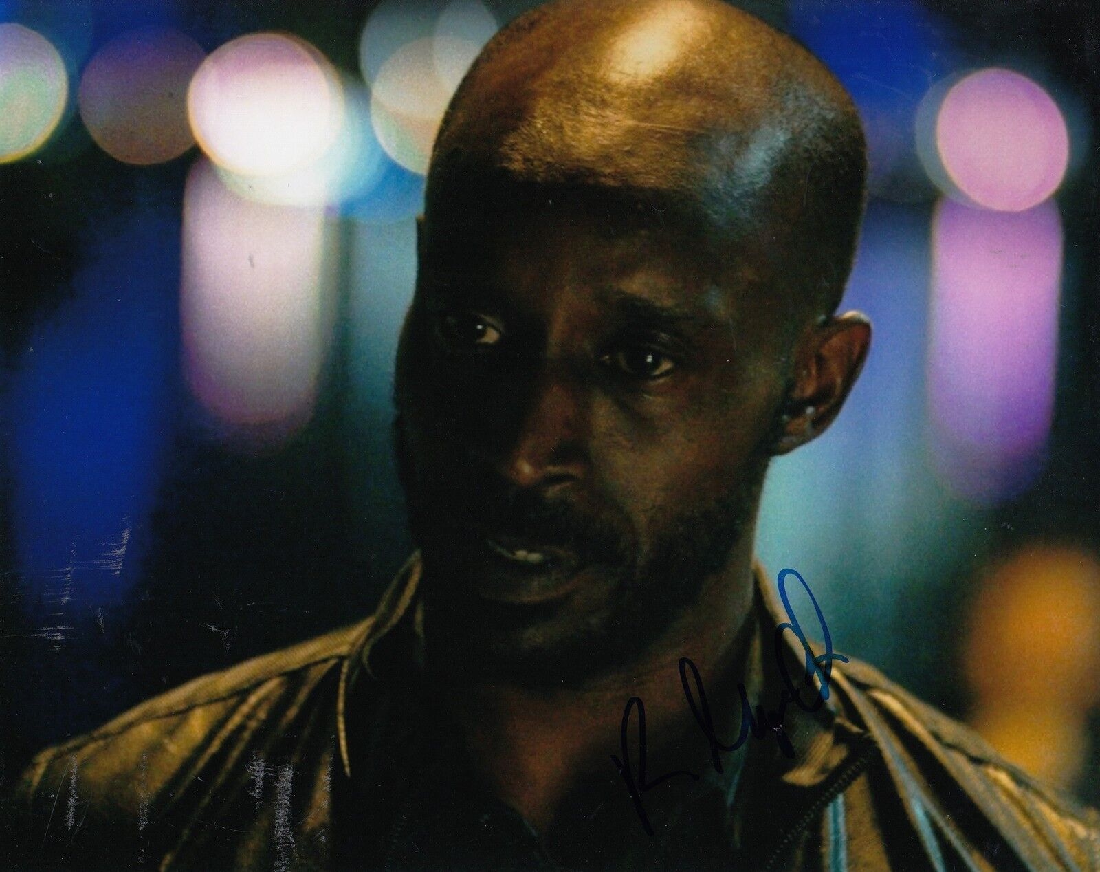 ROB MORGAN signed *LUKE CAGE* TURK BARRETT Daredevil 8X10 Photo Poster painting W/COA #1