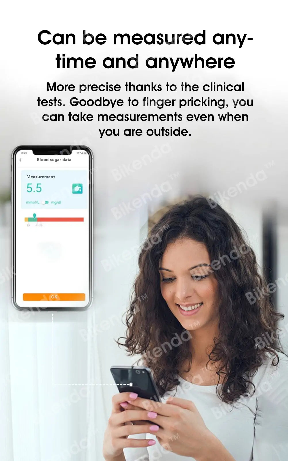【OFFICIAL STORE】Bikenda&trade; Precision Glucose Monitoring Premium 👨&zwj;⚕️Non-invasive Medical Device + Exclusive Gift [99.9% Accuracy]