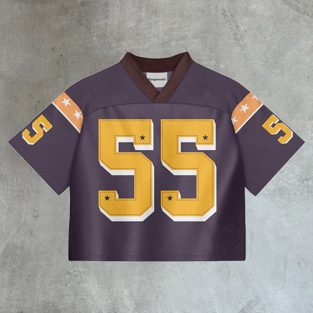 Fashionable casual style No. 55 jersey